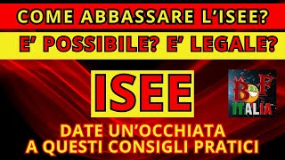 COME ABBASSARE LISEE Consigli Pratici per Ottimizzare la Vostra Situazione Finanziaria [upl. by Sluiter]