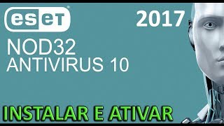 como instala ESET NOD32 antivirus e crackear [upl. by Sancha]