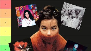 Björk Albums Tier List [upl. by Egap]