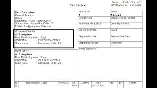 How to Remove consignee details in Tally prime [upl. by Brandwein]