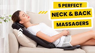 Top 5 Best Neck And Back Massagers For 2024 [upl. by Shaum739]