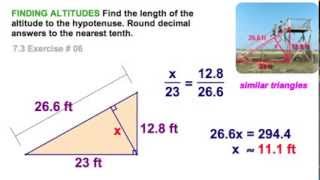 73 Altitude to Hypotenuse [upl. by Samp]