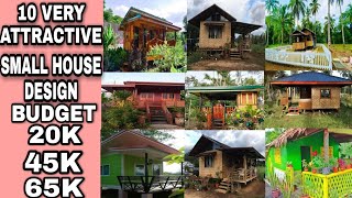 10 SMALL HOUSE DESIGN VERY ATTRACTIVE IN THE PHILIPPINES BUDGET 20K 35K 55K UP TO 65K PHP [upl. by Yehc]