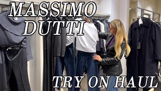 MASSIMO DUTTI NEW COLLECTION TRY ON HAUL [upl. by Sinnard]