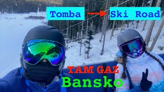 Tomba  Ski Road Tam Gaz BANSKO 4K [upl. by Leontina73]