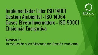 Introducción a los Sistemas de Gestión Ambiental [upl. by Sankey]