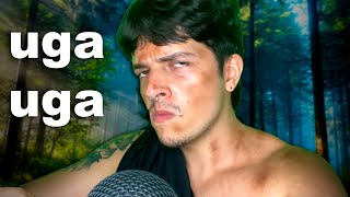 ASMR na IDADE das CAVERNAS nunca visto antes [upl. by Nomsed]