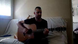 Sarbacane  Francis Cabrel cover guitare [upl. by Ursala]