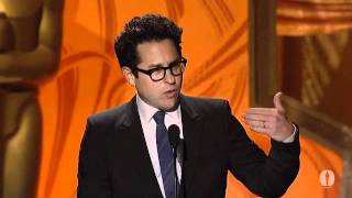 JJ Abrams on Dick Smith at the 2011 Governors Awards [upl. by Ebonee700]