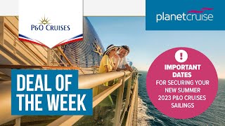 PampO Cruise from Southampton Deal  Important 202324 Summer amp Winter Cruise info  Planet Cruise [upl. by Aniluj]