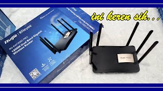 Review Ruijie Reyee RGEW1200G PRO Router Gigabit Dual Band Terbaru [upl. by Bennet]