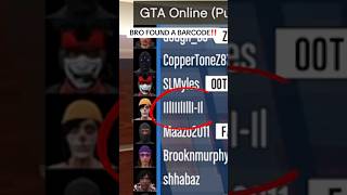 WORST Barcode ACCOUNT On GTA 5 ONLINE😭‼️ [upl. by Cutlerr]