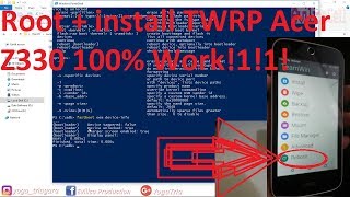 Tutorial Root  install Twrp Acer Liquid Z330 [upl. by Ikiv756]