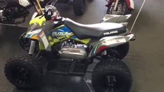 2017 Polaris Outlaw 110 [upl. by Nuahsad]