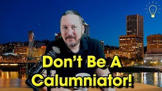 Whats A Calumniator Definition Of Calumny Calumniate Calumniator bigideawednesday calumniator [upl. by Daeriam]