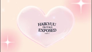 Haikyuu tikoks “exposed”  part 3  Kisskaashi [upl. by Gaidano]