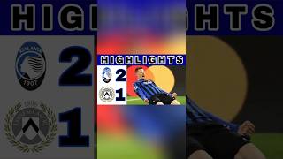 Atalanta vs Udinese  Atalanta Udinese  Highlights and Goals Serie A Liga Italia [upl. by Ponton]