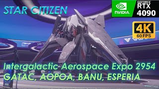 Star Citizen AIE 2954  GATAC AOPOA BANU amp ESPERIA Full Visit No Commentary [upl. by Ierdna117]