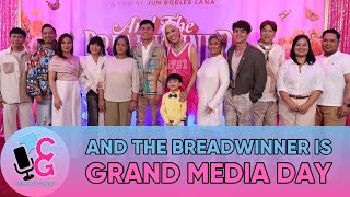 Cast of ‘And The Breadwinner Is’ at their Red Carpet and Grand Media Launch  Chika at Ganap [upl. by Aznola147]