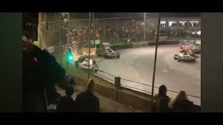 180 Jack Witts WALLOP straight in on 1 Tom Harris skegness 121123 [upl. by Rob]