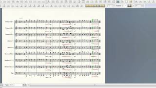 Cadets 2011 Closer Excerpt  Score Shorts [upl. by Kerat]