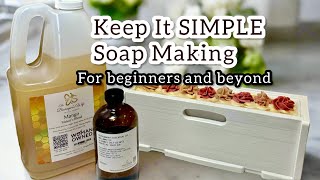 Simple Cold Process Soap Making For Beginners and Beyond [upl. by Gambrill]