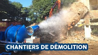 Brumisateurs pour chantiers de démolition  RDS France [upl. by Dnaltruoc]