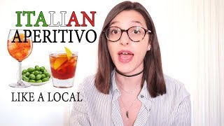 Italian Aperitif 🍹  how it works costs time  🔥 DO IT LIKE THE LOCALS [upl. by Carri]