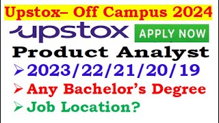 Upstox is hiring 202322212019 Batch  Job Location  Required Skills  What to add in resume [upl. by Clintock451]