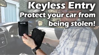 How to protect your car from being stolen if you have keyless entry [upl. by Galatea]