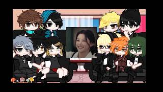 haikyuu react to kageyama as dohee part 23 [upl. by Nizam]