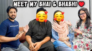 MEET MY BHAI amp BHABHI ❤️  Vlogs Mai Kyun Nahe Aty 🤔  Love Marriage Or Arrange Marriage 🥰 [upl. by Reinaldo]