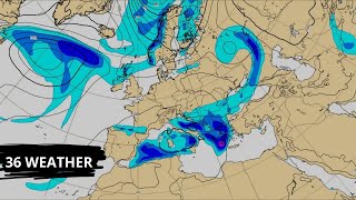 ΚΑΙΡΟΣ  18 Νοεμβρίου 2024  Μοντέλο ECMWF  Υετός  βροχές καταιγίδες  Στην Ευρώπη [upl. by Fausta]