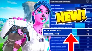 Ultimate Controller SETTINGS In Fortnite Season OG NEW Best Sensitivity for CONSOLESWITCHPC [upl. by Baird647]