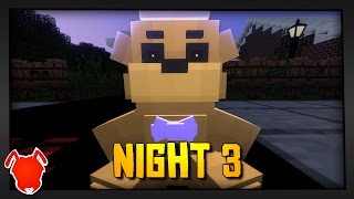 MINE Nights At Freddys Fun Park  NIGHT 3  FNAF Minecraft Roleplay [upl. by Aremus645]