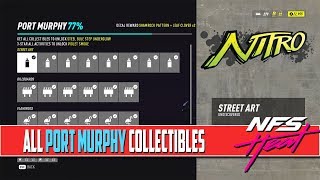 Need For Speed Heat ALL COLLECTIBLES Locations Port Murphy [upl. by Pieter]