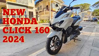 HONDA CLICK 160 2024 PRESYO NG HONDA CLICK NGAYONG 2024 [upl. by Dawn]