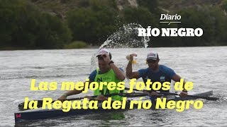 Las mejores fotos de la Regata del río Negro [upl. by Nesline]