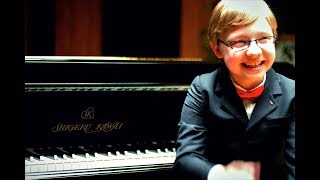 Philip Hahn 8y Beethoven Piano Concerto In B flat Major No 2 Opus 19 [upl. by Adin]