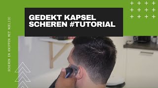 GEDEKTE OVERLOOP SCHEREN 20 TUTORIAL [upl. by Yeldarb833]