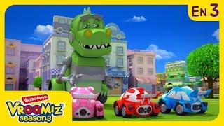 Vroomiz Season3 EP7  Timid Dinosaur1 [upl. by Darcee947]