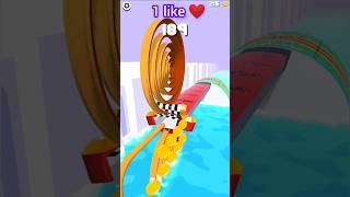 spiral roll game 4th level 👈🤣 comedy gaming spiralroll viral shorts [upl. by Lehctim]