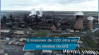 Emisiones de CO2 casi al mismo nivel que antes de la pandemia [upl. by Abran]