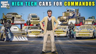 GTA 5  MICHAEL BUYING HIGH TECH POWER FULL CARS FOR COMMANDOS  BB GAMING [upl. by Sadie]