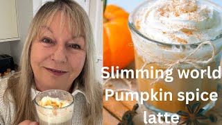 Slimming world Pumpkin Spice Latte [upl. by Nicola180]