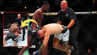 Abdul Razak Alhassan vs Cody Brundage Full Fight Recap  Illegal Elbow [upl. by Ecyar]