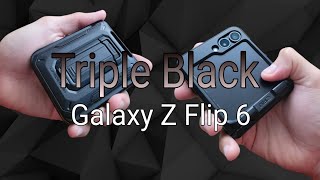 Triple Black Galaxy Z Flip 6 [upl. by Dareen]