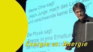 Wie kann ich Energie sparen Nutzbare Exergie vs nicht nutzbare Anergie  Science Slam [upl. by Midian]