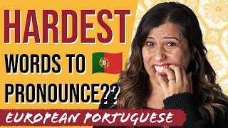 European Portuguese Pronunciation  7 HARDEST words made easy [upl. by Gwyn601]