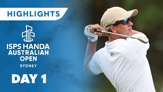 Australian Open Golf Highlights Round 1 Afternoon Session  Men amp Women  Wide World of Sports [upl. by Adnuhsar]